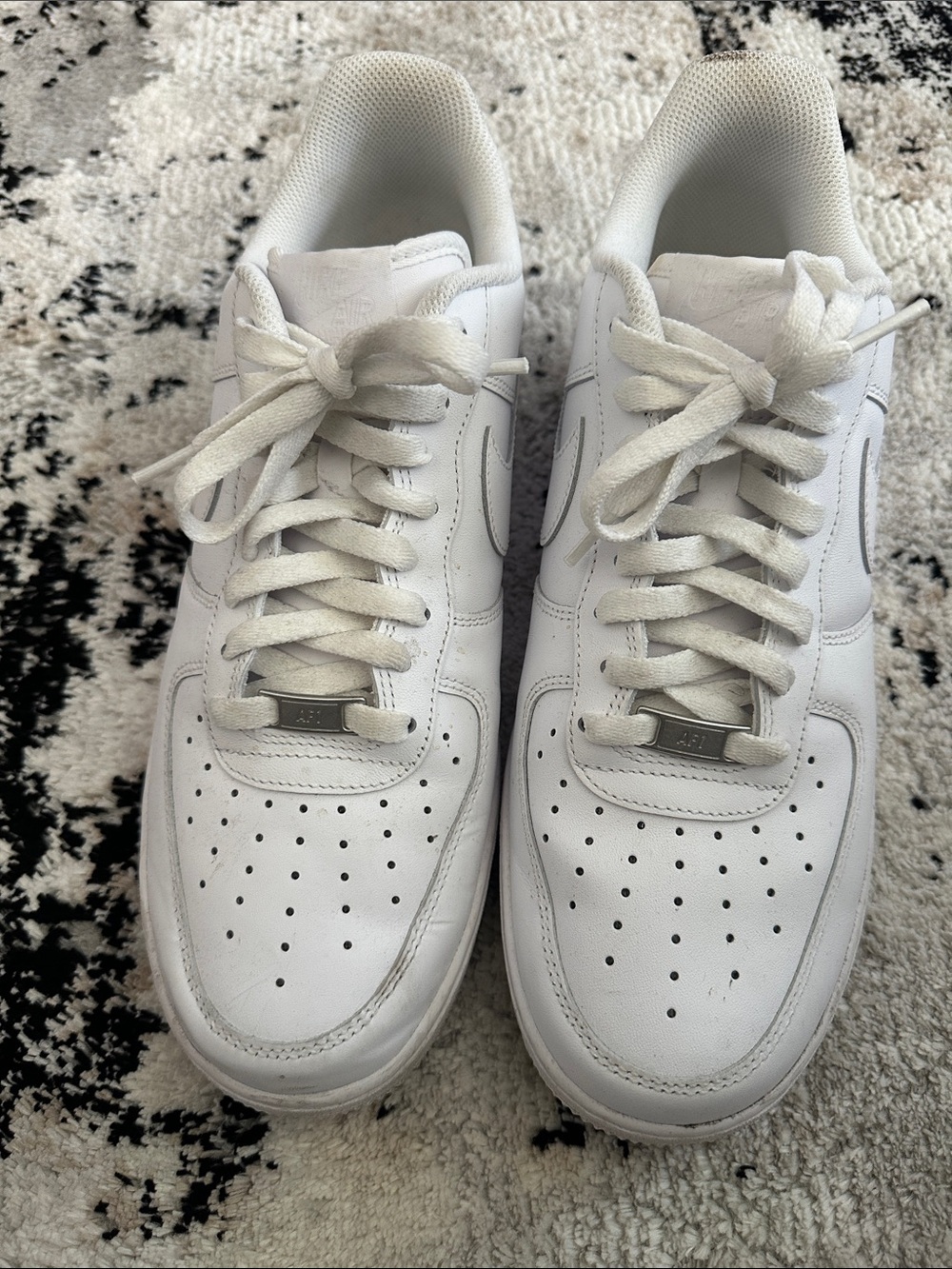 Nike White Men's Air Force ones
